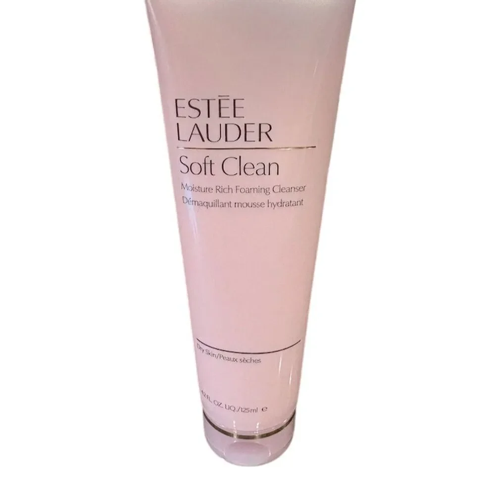 Estée Lauder Soft Clean Moisture Rich Foaming Cleanser 4.2 oz - Picture 1 of 5